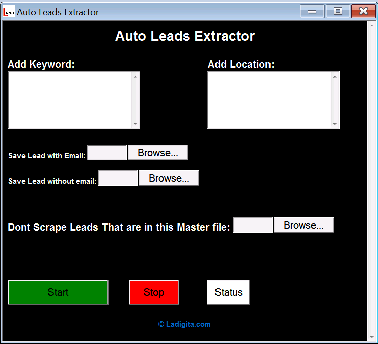 Lead Extractor Software